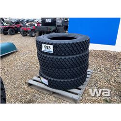 (4) LONGMARCH 11R24.5 TRUCK TIRES