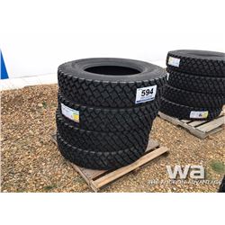 (4) LONGMARCH 11R24.5 TRUCK TIRES