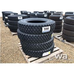 (4) LONGMARCH 11R24.5 TRUCK TIRES