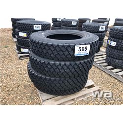 (4) LONGMARCH 11R24.5 TRUCK TIRES