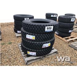 (4) LONGMARCH 11R24.5 TRUCK TIRES