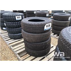 (4) GOODYEAR WRANGLER 265/65R18 TIRES