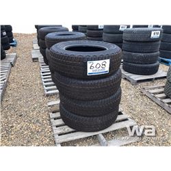 (4) GOODYEAR WRANGLER 265/65R18 TIRES