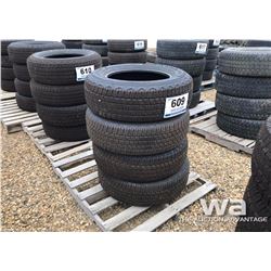 (4) GOODYEAR WRANGLER 265/65R18 TIRES