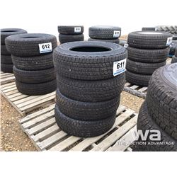 (4) GOODYEAR WRANGLER 265/65R18 TIRES