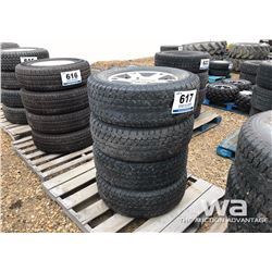 (4) NOKIAN LT275/65R18 TIRES
