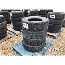 (4) MICHELIN LT275/70R18 TIRES