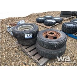 (3) FIRESTONE 265/75R16 TIRES & RIMS