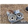 Image 1 : (4) FORD 16" 8 BOLT RIMS