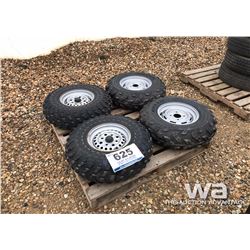(4) HONDA ATV TIRES & RIMS