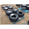 Image 1 : (2) SUPER SWAMPER TIRES & RIMS