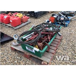 CHAINS, BOOMERS, SNIPES, TOW CABLES