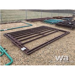 (2) UN-USED 12 FT. GATES