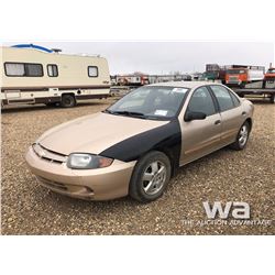2004 CHEVROLET CAVALIER 4 DOOR CAR