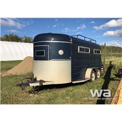 1986 LEELINE 16 FT. STOCK TRAILER