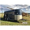 Image 2 : 1986 LEELINE 16 FT. STOCK TRAILER