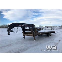 1998 PJ 5TH WHEEL FLATDECK TRAILER