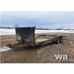 U-BILT 8 X 24 FT. TILT DECK TRAILER