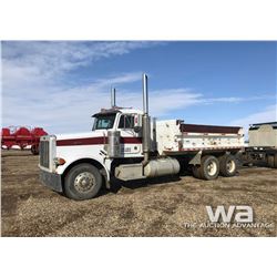 1991 PETERBILT 357 T/A GRAVEL TRUCK