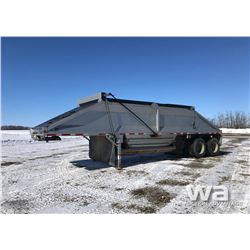 1992 MIDLAND T/A CLAM DUMP GRAVEL TRAILER