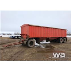 1979 MARQUES T/A PUP GRAIN TRAILER