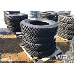 (4) LONGMARCH 11R24.5 TRUCK TIRES
