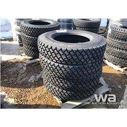 (4) ROADLUX 11R24.5 DRIVE AXLE TRUCK TIRES