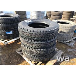 (4) ANNAITE 11R22.5 TRAILER TIRES