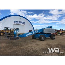 2000 GENIE S60 BOOM LIFT