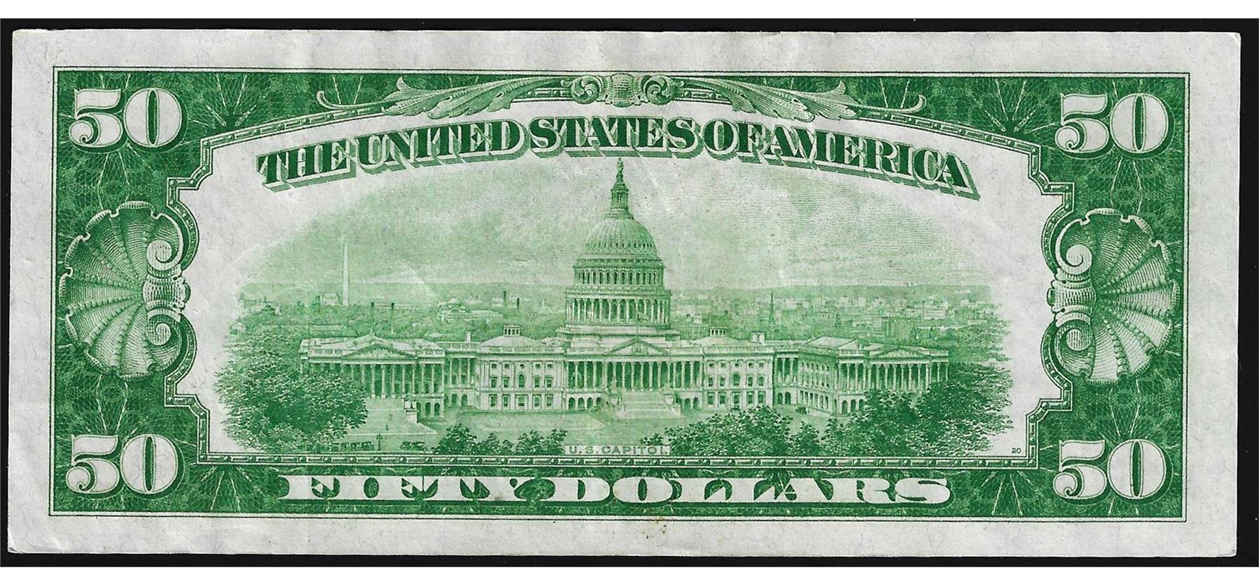 новые 50 долларов сша