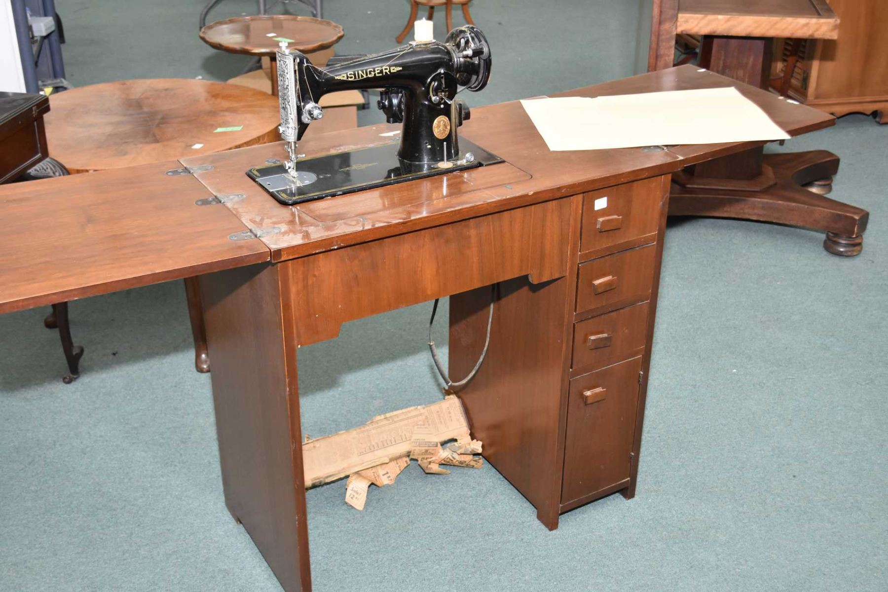 Antique Singer Sewing Machine Cabinets at Nicholas Olson blog