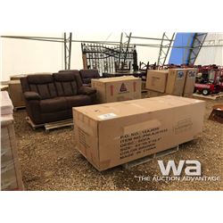 RECLINING SOFA, LOVESEAT & CHAIR