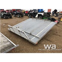 ALUM. SLED DECK