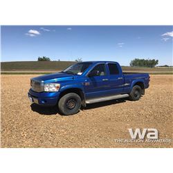 2008 DODGE RAM 2500 QUAD CAB PICKUP