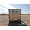 Image 5 : 2007 WILSON ALUMINUM T/A STOCK TRAILER