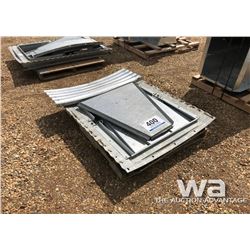 (2) WESTEEL BIN DOORS