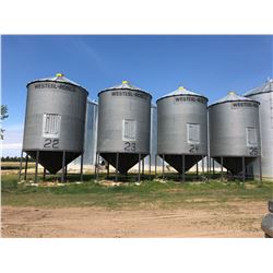 LOCATION 7:  WESTEEL 6 RING X 14 FT. HOPPER BIN