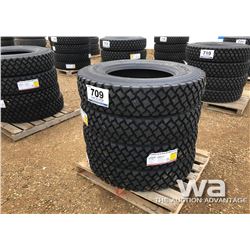 (4) LONGMARCH 11R24.5 TRUCK DRIVE TIRES