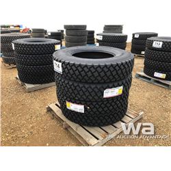 (4) LONGMARCH 11R24.5 TRUCK DRIVE TIRES