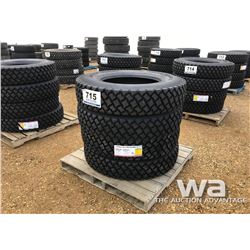 (4) LONGMARCH 11R24.5 TRUCK DRIVE TIRES