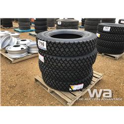 (4) LONGMARCH 11R24.5 TRUCK DRIVE TIRES