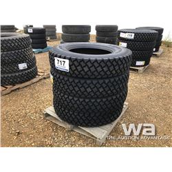 (4) LONGMARCH 11R24.5 TRUCK DRIVE TIRES