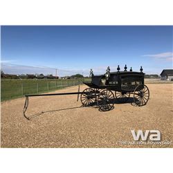 1886 HORSE DRAWN HEARSE