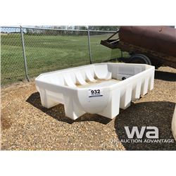 500 GAL. POLY STOCK TANK