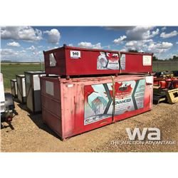 30 X 70 X 22 FT. ARCTIC SHELTER