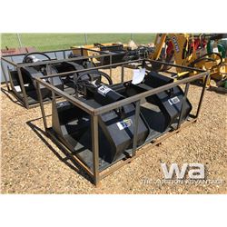HD SKID STEER GRAPPLE BUCKET