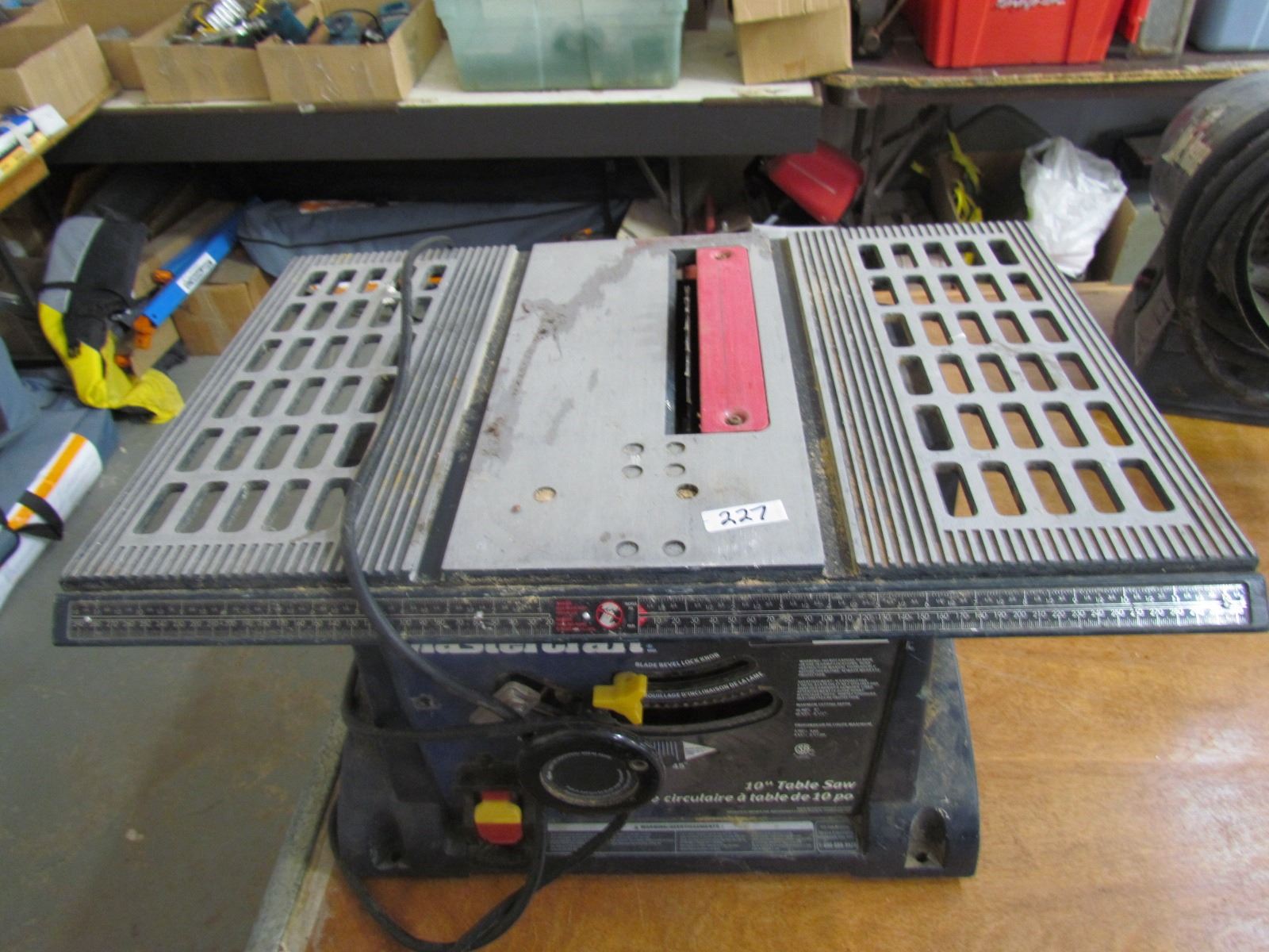 Table Saw 10 Master Craft Image 1 Table Saw 10 Master Craft