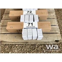 LED 120 WATT LIGHT BAR & (4) WORK LIGHTS