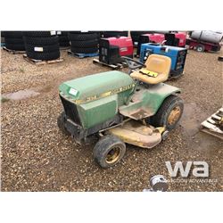 JOHN DEERE 314 LAWN MOWER