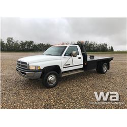 1999 DODGE 3500 FLATDECK TRUCK